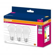 3er Sparpack E27 leistungsstarke OSRAM VALUE CLASSIC A 100 LED Lampen matt 13W wie 100W kaltweißes Licht