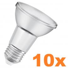 10 x OSRAM E27 LED SUPERSTAR Reflektor dimmbar PAR20 36° 6,4W wie 50W warmweisses Licht mit hoher Farbwiedergabe