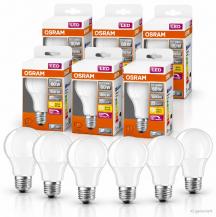 6er Sparset  OSRAM E27 LED SUPERSTAR Lampe dimmbar matt 8,8W wie 60W warmweiß