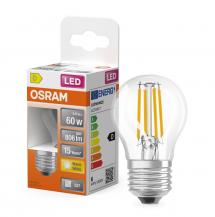 OSRAM LED STAR CLASSIC P 60 Filament E27 5,9W wie 60W 806lm 2700K Warmweiß klar