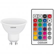 OSRAM LED Superstar PAR16 RGBW GU10 2,9 W 25 W Ersatz 250 lm 2700 K Warmweiß 120° 230 V dimmbar mit Fernbedienung