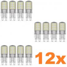 12 Vorteilspack OSRAM LED STAR PIN 50 G9 Stift 4,2W 320° 2700K warmweiß wie 40W
