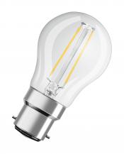 OSRAM B22d Bajonettsockel LED Filament Glühbirne 2,5W wie 25W warmweißes Licht