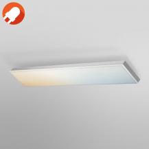 WiFi LED-Panel LEDVANCE SMART+ Tunable White flach in weiss 60x10cm, Sprach- & Appsteuerung