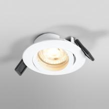 OSRAM Einbauleuchte mit Twist Lock schwenkbar mit warmweißem Licht - Rahmen aus lackiertem Metall mit auswechselbarer Osram GU10 LED