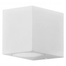 OSRAM Wandleuchte Endura Classic Square Down in Weiß aus Aluminium