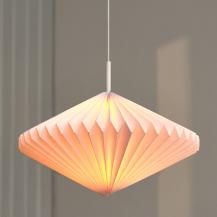 OSRAM Pendelleuchte Decor Paper Lantern Diamond - Dünnes, faltbares Papier, das ein warmes und angenehmes Licht im Leben schafft