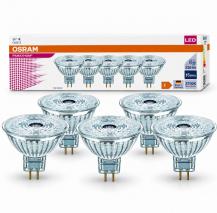 Aktion: 5er Pack OSRAM GU5.3 LED Reflektor MR16 36° Abstrahlwinkel 2,6W wie 20W 2700K warmweißes Licht 12V