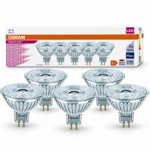 5er Pack OSRAM GU5.3 LED Reflektor MR16 36° Abstrahlwinkel 3,8W wie 35W 4000K neutralweißes Licht 12V