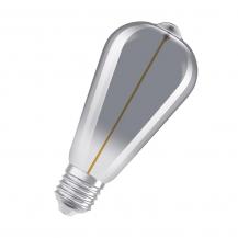 OSRAM E27 LED Vintage Filament Lampe Smoke Magnetic Style in Rustika Form 2,2W wie 6W extra warmweißes Licht 1800K