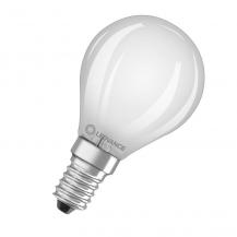 Nur noch angezeigter Bestand verfügbar:  Ledvance E14 LED Tropfenlampe Classic matt 4W wie 40W 2700K warmweißes Licht