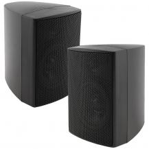 ChiliTec Satelliten Lautsprecher "CTB-40B" Paar 40W, 8Ohm, 130x95x115mm, schwarz