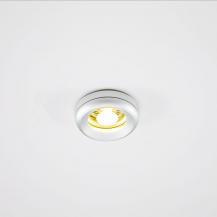 EVN 443128 Deckeneinbauleuchte rund Silber IP44 GZ4 12 V Einbaudurchmesser 46 mm