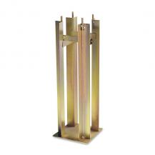 Konstsmide 447-000 Fundament Classic Stahl mit Aluminium-Zink Ummantlung