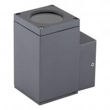 EVN Wandanbau Leuchte 1-flg anthrazit IP54 GU10
