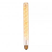 Lucide T32 E27 LED Filament 4,9W 2200K 450 lm 3-StepDim Amber mit Memory – dekorative Vintage-Glühfadenlampe