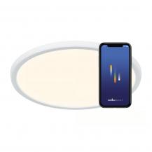 Nordlux Flache runde Deckenleuchte Oja 42cm Smart Light