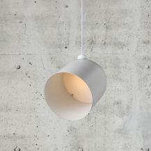 DFTP Angle Pendelleuchte in Weiss/Telegrau