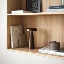 Design For The People Arcello Akku-Tischleuchte Messing – portable Outdoor-Leuchte von Bjørn+Balle