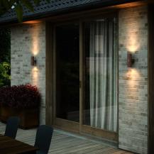 Nordlux Kyklop Ripple Wandleuchte Rost