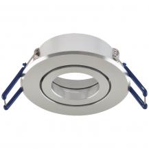 EVN 606014 schwenkbare Deckeneinbauleuchte Aluminium GZ4 12 V AC/DC max. 35 W Einbaudurchmesser 54 mm