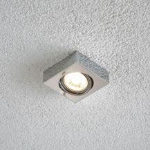 EVN 618811 Halbeinbau-Deckenleuchte schwenkbar 12 V AC/DC max. 50 W Chrom ohne Fassung Einbaudurchmesser 68 mm