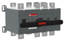 ABB OT1250E13CP Lastumschalter 4-polig 1250 A, mit Griff und Welle offene Umschaltung I-0-II