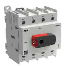 ABB OT80G2-4BSN2/40 Lasttrennschalter OT Plus 80 A, Baugröße G2, 4-polig, inkl.Griff, DIN-Montage, Schraubklemmen, IEC und UL, 4. Pol rechts, Großverpackung 40 St.