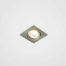 EVN 646013 Schwenkbare Deckeneinbauleuchte 12 V AC/DC max. 50 W Chrom satiniert ohne Fassung Einbaudurchmesser 71 mm