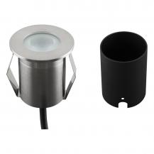 Moderne starke EVN LED Bodeneinbauleuchte rund IP65 2W 6000K 90lm stilvolle Fassadenbeleuchtung