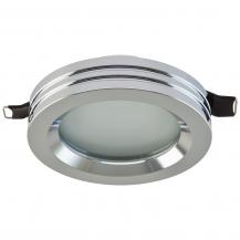 EVN 657011 Halbeinbau-Deckenleuchte Chrom IP65 GX5,3 Einbaudurchmesser 65 mm