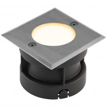EVN P-LED Bodeneinbau Leuchte quadratisch IP67 2.5W 3000K EinbauØ90