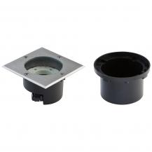 EVN Bodeneinbau Leuchte quad. EDS IP67 GX53  EinbauØ114