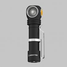 Armytek Wizard C2 Magnet USB Taschenlampe und Stirnlampe 3n1 mit Magnethalterung akkubetrieben (Warmes Licht)