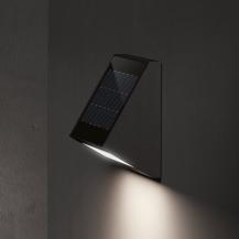 Sigor Klewe Ecostep Akku-Solarleuchte 141mm 2,2W 200lm IP65 3000K 2200mAh Ra80 graphitgrau