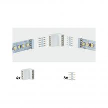 Paulmann 70615 Function MaxLED Edge-Connector 4er Pack Weiß