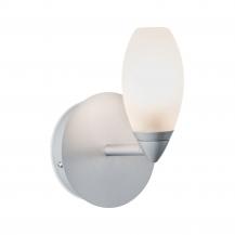 Paulmann 70838 Carina Badezimmer Wandleuchte G9 Chrom matt/Satin Metall/Glas
