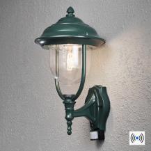 Konstsmide 7235-600 Parma Bewegungsmelder grün lackiertes Aluminium, klares Acrylglas