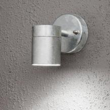 Konstsmide 7572-320 Modena Wandleuchte galvanisierter Stahl, klares Glas, Reflektor
