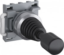 ABB MJS11-60B Joystick 4-Positionen, in allen Positionen tastend, mit Verriegelung Chrom Metall