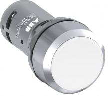 ABB CP1-30W-11 Drucktaster, tastend, flach, weiß, 1 Schließer +1 Öffner
