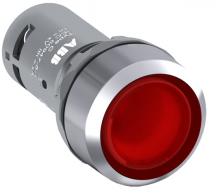 ABB CP1-31R-01 Drucktaster flach, tastend, rot, beleuchtet, 1 Öffner