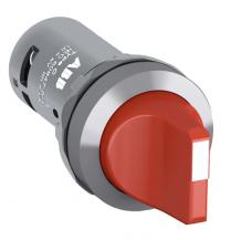 ABB C2SS2-30R-10 Wahlschalter, rot, 2 Positionen, 1 Schließer