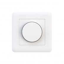 Wandschalter VADSBO dimmbar Drehdimmer 84x84x45mm 1-300W Sigor