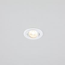EVN Decken-Einbaustrahler für Niedervolt GU5.3 Leuchtmittel rund schwenkbar weiß IP20 GX5.3 12V EinbauØ68