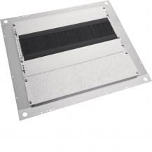 Hager Bodenblech mit Bürste 1100x600 verzinkt