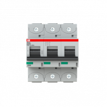 ABB S803S-UCB32 Hochlei.-Sicherungsautomat, 32A, B, 750VDC=Icu 50kA, 3P
