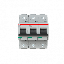 ABB S803S-UCB100 Hochlei.-Sicherungsautomat, 100A, B, 750VDC=Icu 50kA, 3P
