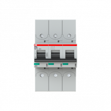 ABB S803S-UCK80-R Hochlei.Sicherungsautomat, 80A, K, 750VDC=Icu 50kA, 3P, Ringkabelschuhanschluss