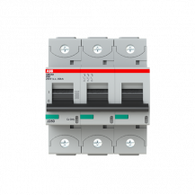 ABB S803U-Z80 Hochleist.-Sicherungsautomat, 80A, Z, 240 V AC=Icu 50kA, 3P, UL 489